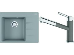 Set Franke CNG 611-62 TL/2 Sivý kameň + FC 3055.084