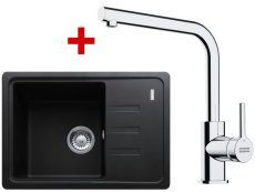 Set Franke G265 BSG 611-62 onyx+FP 9000.031