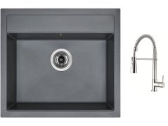 Set Sinks SOLO 560 Titanium + batéria Sinks MIX 35 PROF S chróm