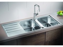 Nerezový dřez Blanco LEMIS 8 S-IF realizace