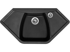 Granitový drez Sinks NAIKY 980 Pureblack