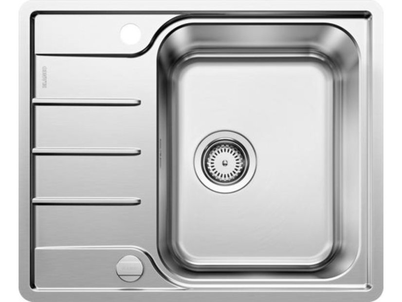 Nerezový drez Blanco LEMIS 45 S-IF Mini nerez kartáčovaný s excentrom
