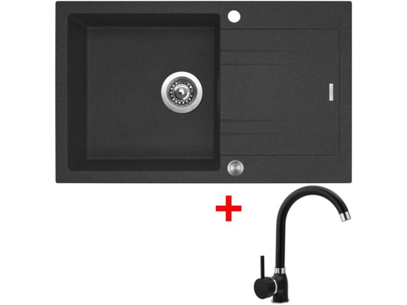 Sinks Linea 780 XC Granblack + Polo GR