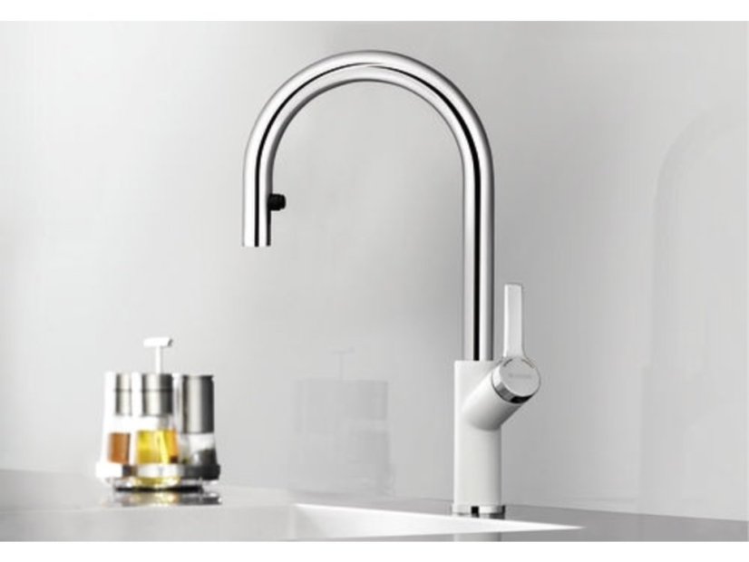 Dřezová baterie Blanco CARENA-S Vario šedá skála/chrom