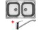 Sinks CLASSIC 800 DUO + PRONTO