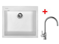 Set Sinks Cube 560 Milk + Vitalia