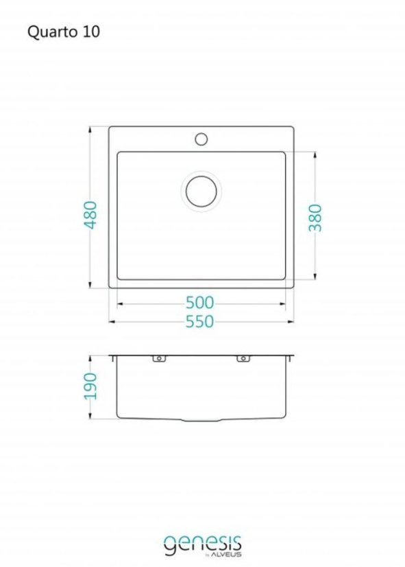 Set Alveus Quarto 10 + Batéria Viola