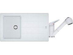 Set Franke BFG 611-86 Bílá-led + Franke FC 9547 Bílá-led