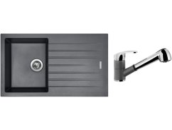 Set Sinks PERFECTO 860 Titanium + baterie Sinks LEGENDA S Titanium
