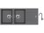 Set Sinks PERFECTO 1160 DUO Titanium + batéria Sinks MIX 35 Titanium