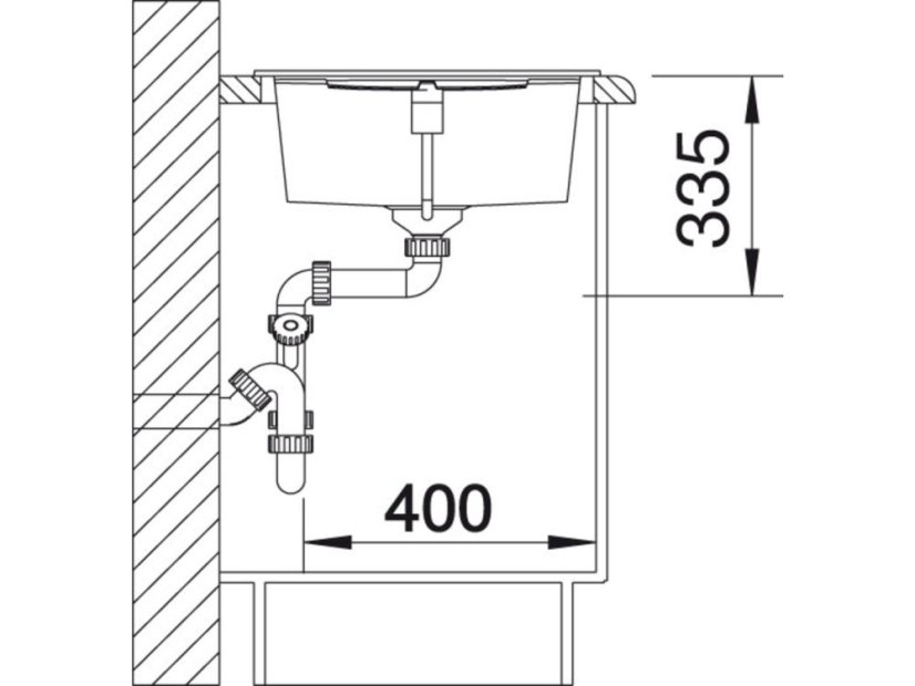 Granitový dřez Blanco METRA XL 6 S černá