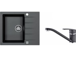 Set Alveus Cadit 10 čierna + batéria Nina 91