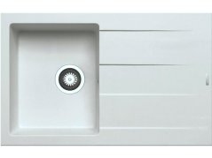 Granitový drez Pyramis Athlos 79 x 50 1B 1D Biela