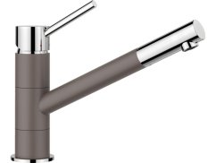 Dřezová baterie Blanco KANO HD šedá vulkán/chrom - 1