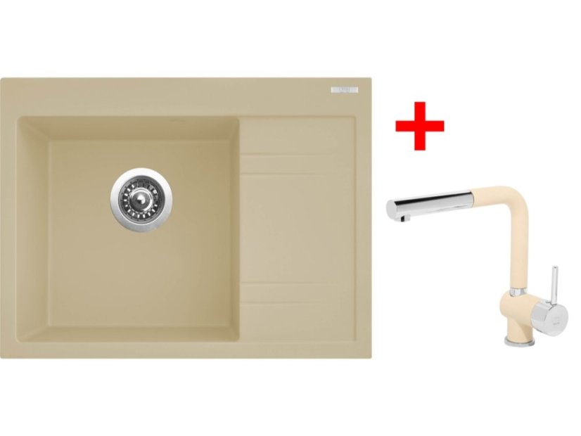 Set Sinks RIM 650 L Sahara + Mix 3 P GR