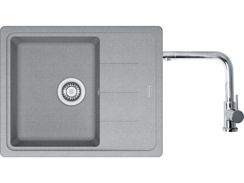 Set Franke BFG 611-62 Šedý kámen + Franke FN 0143 Chrom