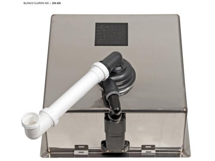 Nerezový drez Blanco CLARON 400-U InFino Nerez durinox