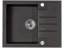 Granitový drez Alveus ROCK 30 čierna