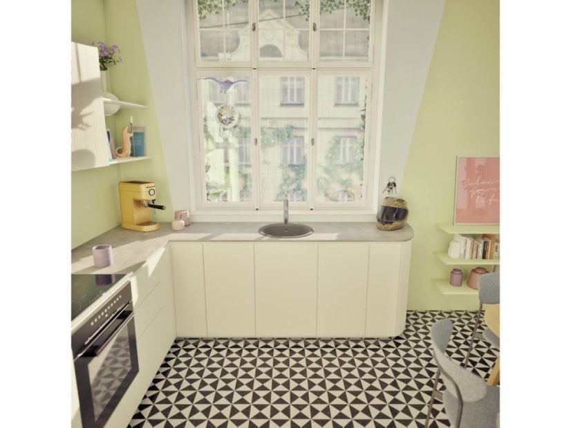 Granitový drez Schock Manhattan R-100-A Croma