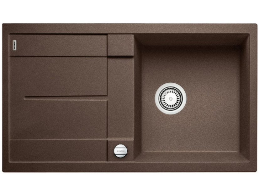 Granitový drez Blanco Metra 5 S kávová s excentrom