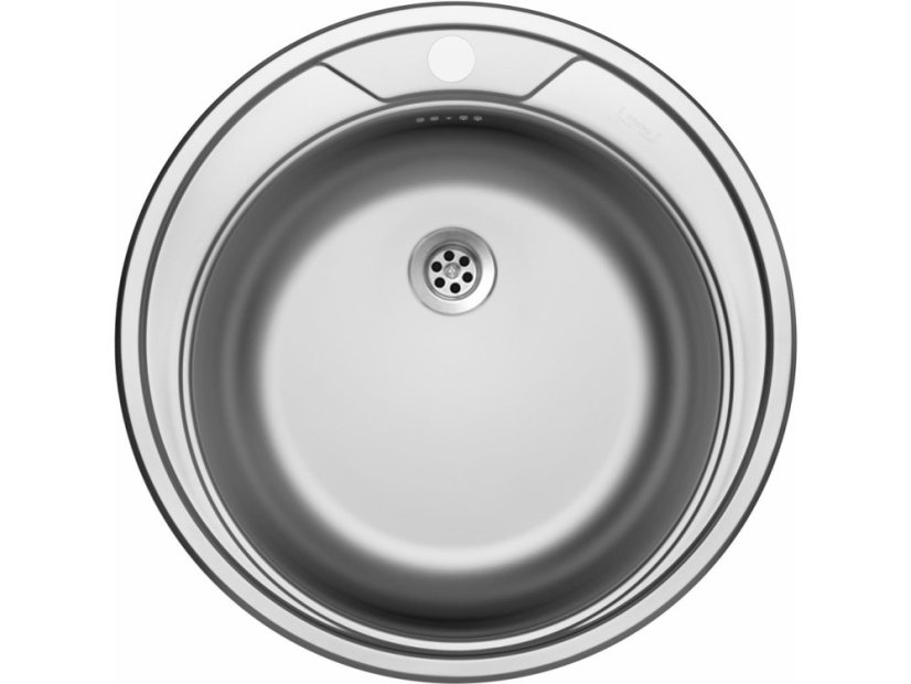 Nerezový drez Sinks Round 510 M 0,6mm matný