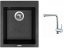 Set Sinks CUBE 410 Granblack + baterie Sinks MIX 3 chrom