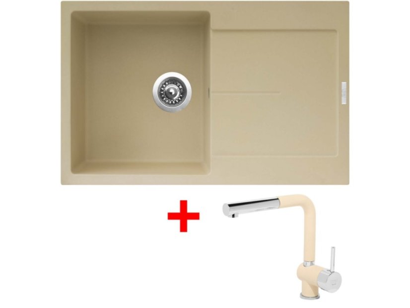 Sinks ULTIMA 790 Sahara + Mix 3 P GR