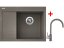 Sinks RIM 650 P Truffle + Vitalia GR