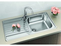 Nerezový drez Blanco DINAS XL 6 S nerez kartáčovaný bez excentru