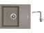 Set Sinks LINEA 600 N Truffle + baterie Sinks MIX 3 P Truffle