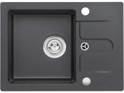 Granitový dřez Alveus Cortina  10  91- černá  + záslepka