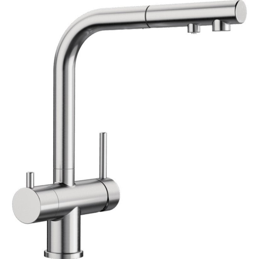 Drezová batéria Blanco FONTAS-S II Filter PVD steel