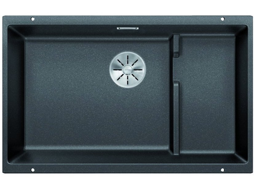 Granitový dřez Blanco SUBLINE 700 U Level InFino antracit dřez vlevo