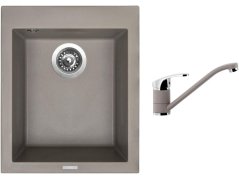 Set Sinks CUBE 410 Truffle + baterie Sinks Pronto Truffle Set Sinks CUBE 410 Truffle + baterie Sinks Pronto Truffle
