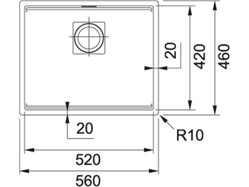 Granitový dřez Franke KNG 110-52 Kašmír