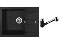 Set Sinks AMANDA 650 Granblack + batéria Sinks LEGENDA S Granblack
