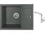 Set Sinks AMANDA 650 Titanium + batéria Sinks MIX 350 P chróm