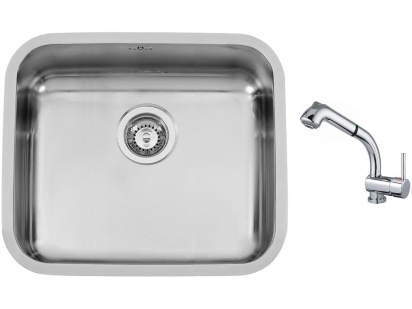 Set Sinks BELOM 540 V leštený + batéria Sinks MIX 3 S