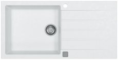 Granitový drez Alveus Cadit 50 biela 11