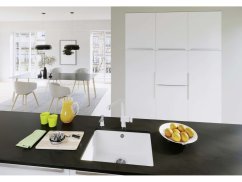 Granitový drez Blanco Rotan 500 U Sivá vulkán