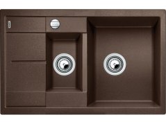 Granitový dřez Blanco Metra 6 S Compact kávová s excentrem