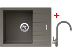 Sinks PERFECTO 650 Truffle + Vitalia GR Sinks PERFECTO 650 Truffle + Vitalia GR