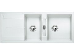 Granitový drez Blanco METRA 8 S biela