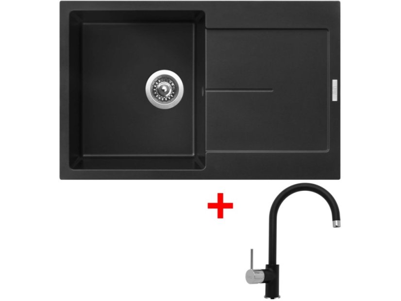 Sinks Ultima 790 Pureblack + Vitalia GR