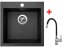 Sinks VIVA 455 Metalblack + Flexia