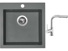 Set Sinks VIVA 455 Titanium + baterie Sinks ENIGMA S chrom