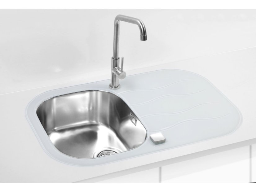 Kuchyňský drez Alveus Wave 20 bielý