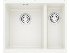 Granitový drez Blanco Rotan 340/160 U biela, bez tiahla, drez vľavo