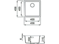 Granitový drez Elleci ZEN 102 K96