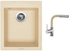Set Sinks CUBE 410 Sahara + baterie Sinks ENIGMA S Sahara